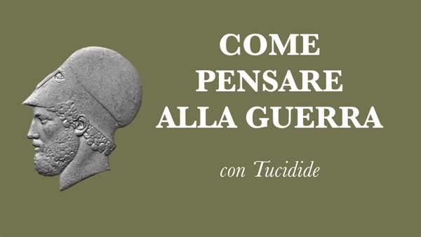 Come pensare alla Guerra